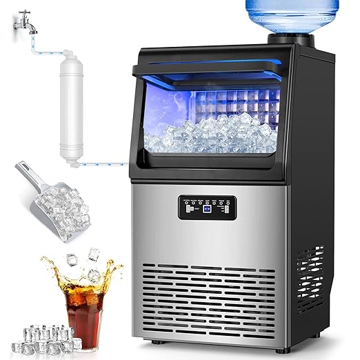 100LBS/24H High Output - Commercial Ice Maker