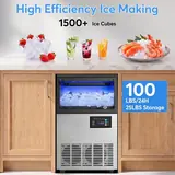 Under Counter Ice Maker, Gourmet Ice, 10, photo 3