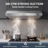 30 Inch Under Cabinet Range Hood, photo 3