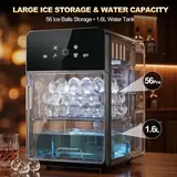 2" Ice Ball Maker Countertop, 4Pcs Ready, photo 5