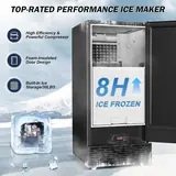 15" Wide Commercial Under Counter Ice Ma, photo 2
