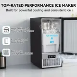 Under Counter Ice Maker, 120LBS/24H Comm, photo 4