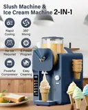 Slush Machine & Ice Cream Maker Machine , photo 2