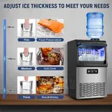 Under Counter Ice Maker Machine, 100LBS/, photo 5