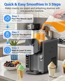 2-IN-1 Slush Machine & Ice Cream Maker M, photo 4
