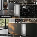 Under Counter Ice Maker Machine - 120 LB, photo 6